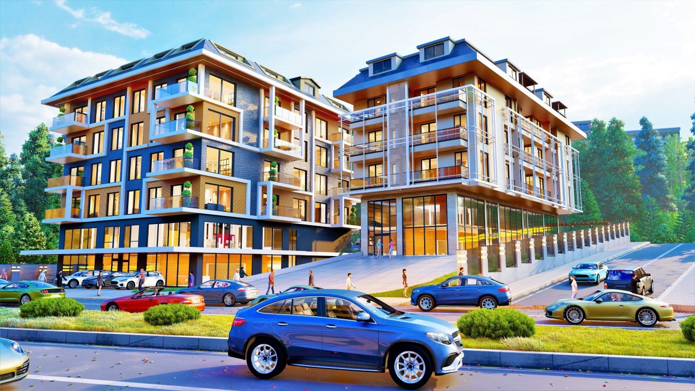 Wohnung 2+1 in Alanya, Turkey, Nr. 22742