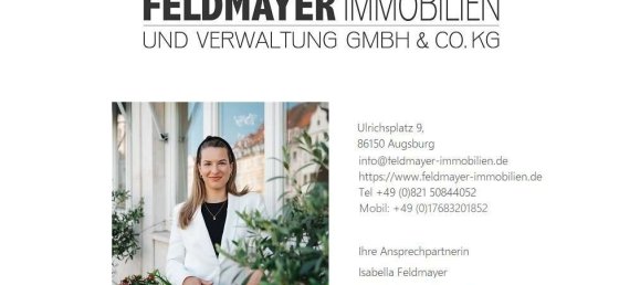 Квартира с 2 спальнями в Аугсбург, Германия № 313902 2