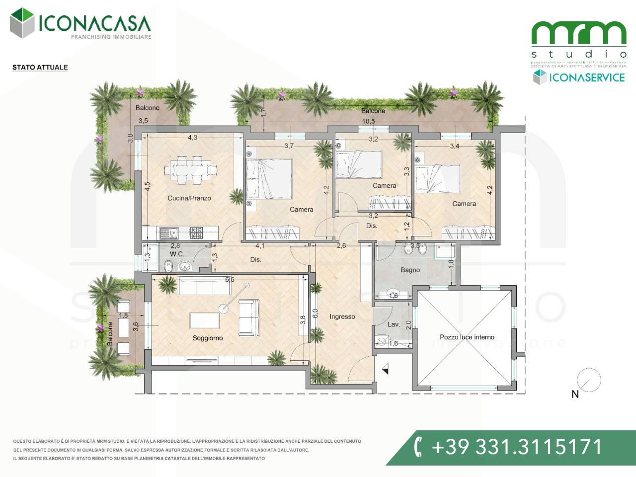 7 rooms Apartment in Montesilvano, Italy No. 28391