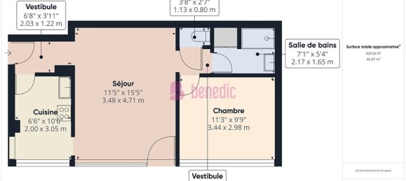 1 غرف نوم شقة في Saint-Avold, France رقم 87730 18