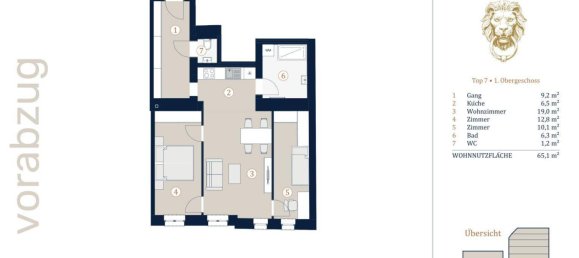 2-salle Penthouse à Alsergrund, Austria No. 177675 7