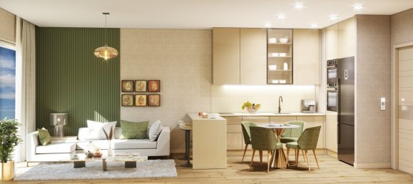 Квартира с 2 комнатами в Бейликдюзю, Турция № 32604 7