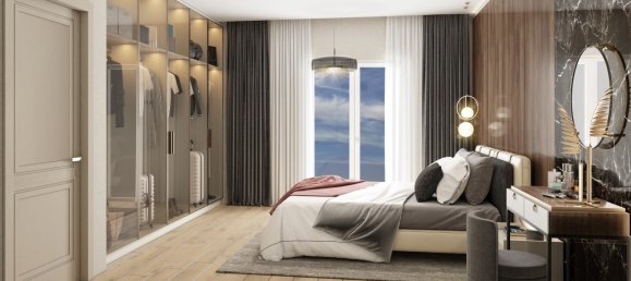 Квартира с 2 комнатами в Бейликдюзю, Турция № 32604 16