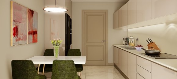 Квартира с 2 комнатами в Бейликдюзю, Турция № 32604 14