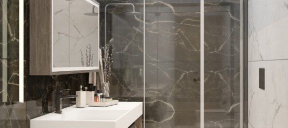 Квартира с 2 комнатами в Бейликдюзю, Турция № 32604 9