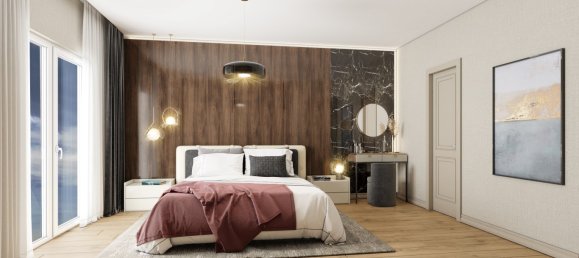 Квартира с 2 комнатами в Бейликдюзю, Турция № 32604 3