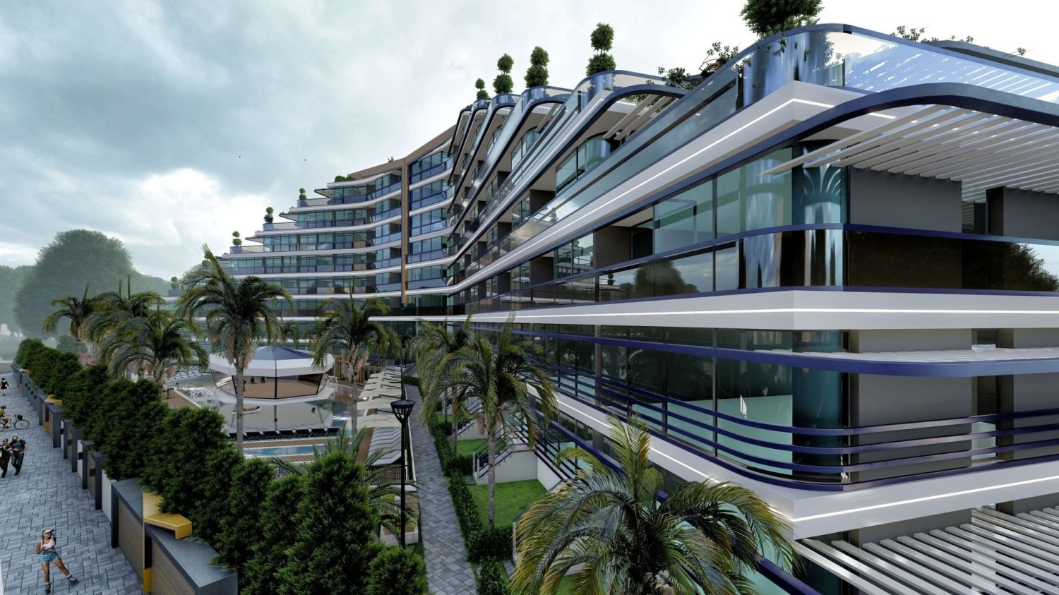Apartment 1+1 in Antalya, Turkey No. 23310