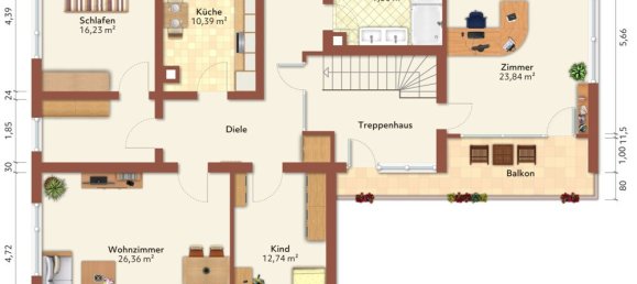 5 غرف نوم تاون هاوس في Roth, Germany رقم 157873 29