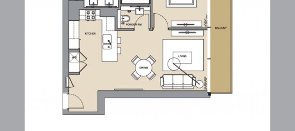 1 Schlafzimmer Wohnung in Dubai Marina, UAE, Nr. 3902 14