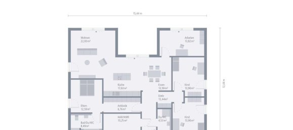 4غرفة بنغالو في North Rhine-Westphalia, Germany رقم 222122 6