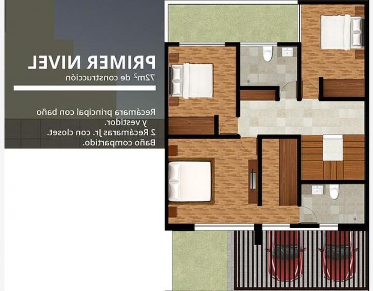 3 Schlafzimmer Haus in San Mateo Atenco, Mexico, Nr. 216654