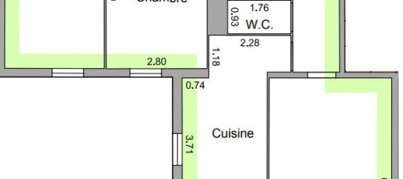 Apartamento T2 em Nancy, France N.º 49470 11