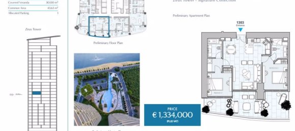 2 Schlafzimmer Wohnung in Limassol, Cyprus, Nr. 9521 24