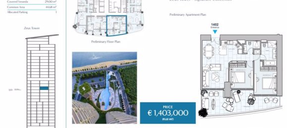 2 Schlafzimmer Wohnung in Limassol, Cyprus, Nr. 9521 25