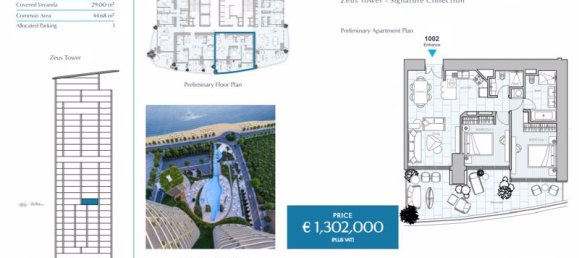 2 Schlafzimmer Wohnung in Limassol, Cyprus, Nr. 9521 18