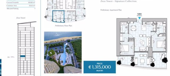 2 Schlafzimmer Wohnung in Limassol, Cyprus, Nr. 9521 22