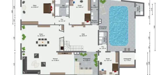 Вилла с 8 спальнями в Хёкстер, Германия № 281232 35