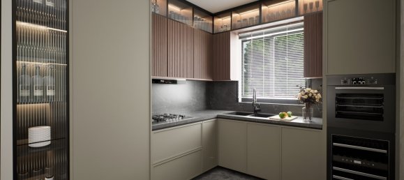 Вилла с 5 комнатами в Мезитли, Турция № 22762 3