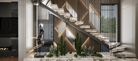 Вилла с 5 комнатами в Мезитли, Турция № 22762 2