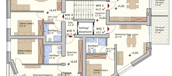 2 rooms Apartment in Trentino-Alto Adige, Italy No. 231976 16