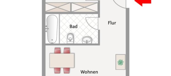 2 rooms Apartment in Rosenheim, Germany No. 209583 2