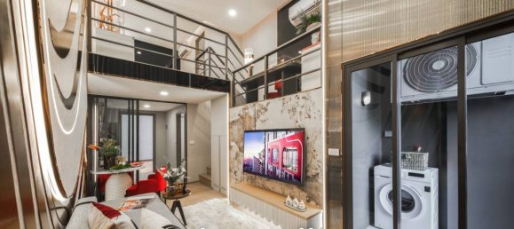 Apartamento com 1 quarto em condomínio em Din Daeng, Thailand N.º 22036 6