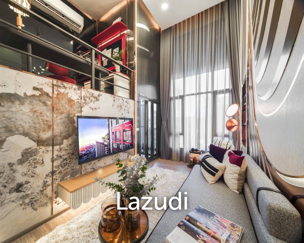 Apartamento com 1 quarto em condomínio em Din Daeng, Thailand N.º 22036