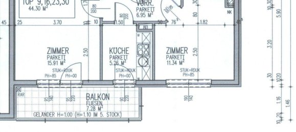 Квартира с 2 комнатами в Фафоритен, Австрия № 131380 34