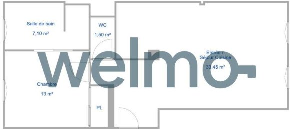 Квартира с 1 спальней в Ницца, Франция № 345927 4