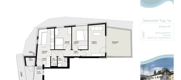 4 rooms Apartment in Innsbruck-Stadt, Austria No. 202284 4