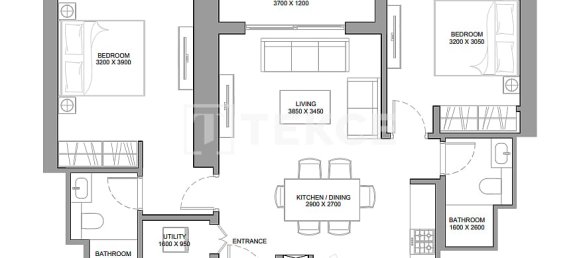 2 Schlafzimmer Wohnung in Dubai, UAE, Nr. 68167 17