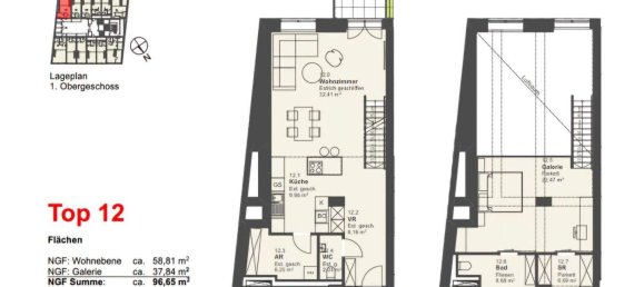 2 rooms Apartment in Vienna, Austria No. 161273 8