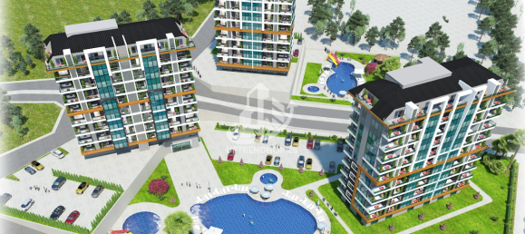 Apartamento 1+1 em Kestel, Turkey N.º 12779 8