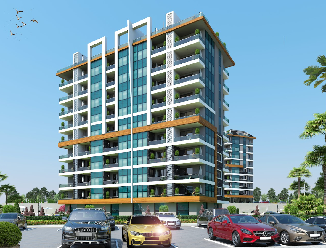 Apartamento 1+1 em Kestel, Turkey N.º 12779