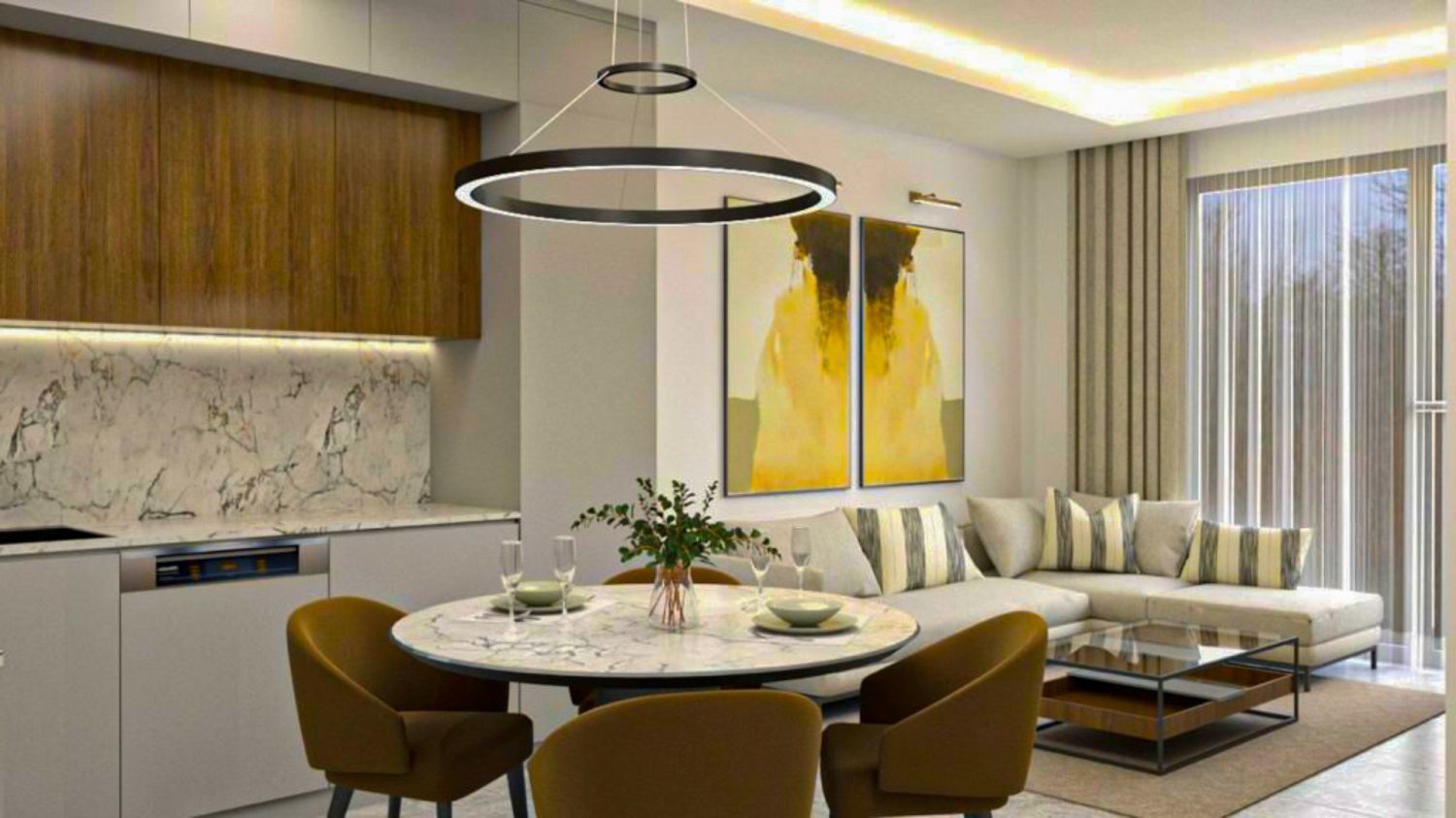 Appartement 1+1 à MIA CITY, Alanya, Turkey No. 39360