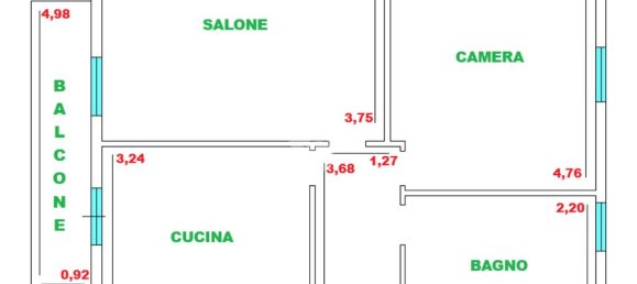 1 chambre Appartement à Aprilia, Italy No. 268771 2
