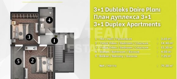 4 rooms Apartment in Muratpasa, Turkey No. 27815 16