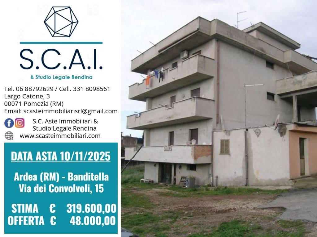 9 chambres Appartement à Ardea, Italy No. 102549