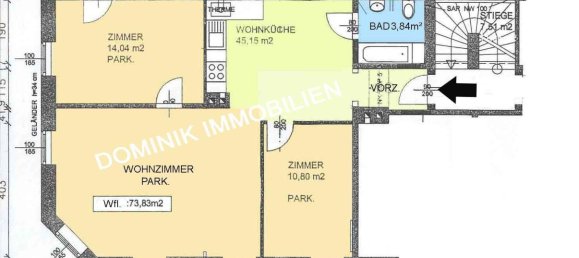 2 Schlafzimmer Wohnung in Haslau-Maria Ellend, Austria, Nr. 125444 9