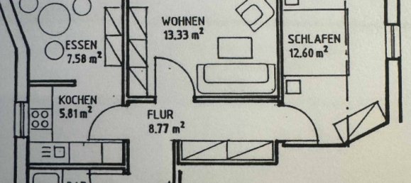 1 غرف نوم شقة في Altenburger Land, Germany رقم 211200 11