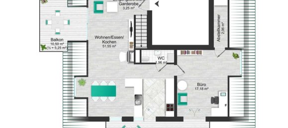 3غرفة منزل ذو طابقين في Munich, Germany رقم 369486 2