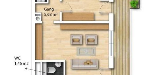 3 rooms Apartment in Tulln an der Donau, Austria No. 183678 29