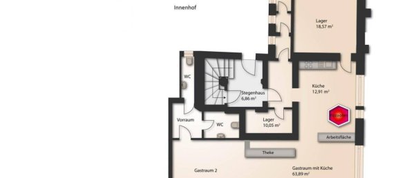 Gewerbliche Immobilie in Klagenfurt am Wörthersee, Austria 182m², Nr. 140574 12