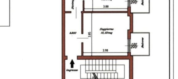 3 غرف نوم شقة في Parma, Italy رقم 340489 8