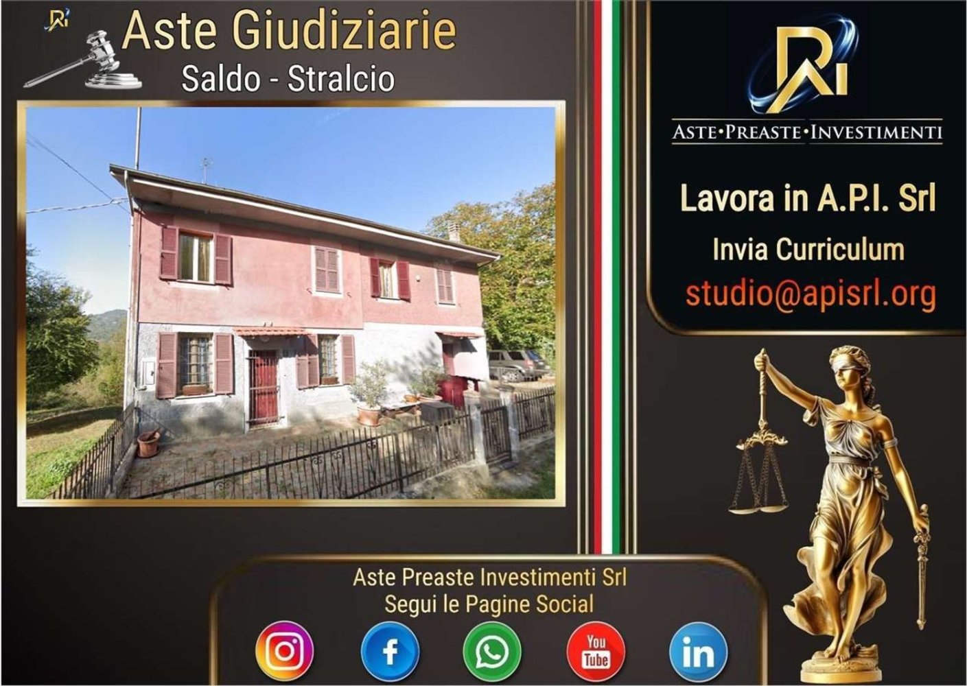 5 bedrooms Apartment in Cartosio, Italy No. 381476