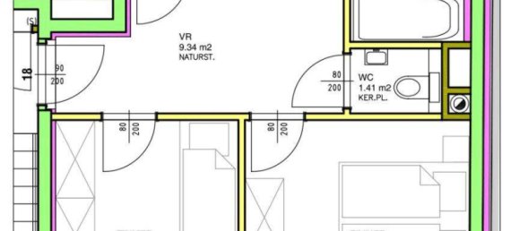 Квартира с 3 комнатами в Пенцинг, Австрия № 142190 19