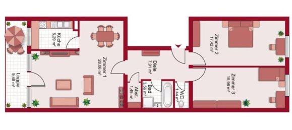 2 Schlafzimmer Wohnung in Kufstein, Austria, Nr. 205166 7