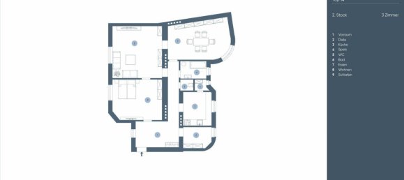 Apartamento de 3 habitaciónes en Vienna, Austria No. 225863 14