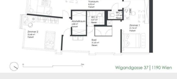 3 rooms Apartment in Dobling, Austria No. 127891 35