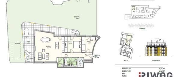 Пентхаус с 3 комнатами в Дёблинг, Австрия № 141499 12